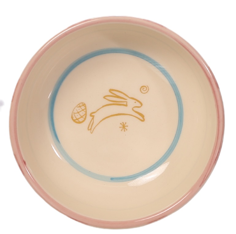 BOWL RED.PQ AZUL ROSA DOURADO EASTER