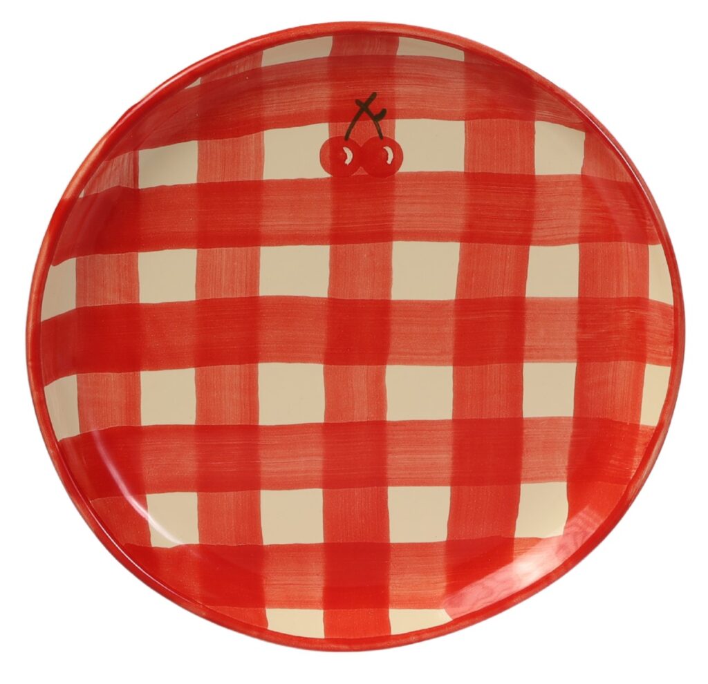 PRATO RED.LISO MN XADREZ VERM.CEREJA TUTTI-FRUTTI