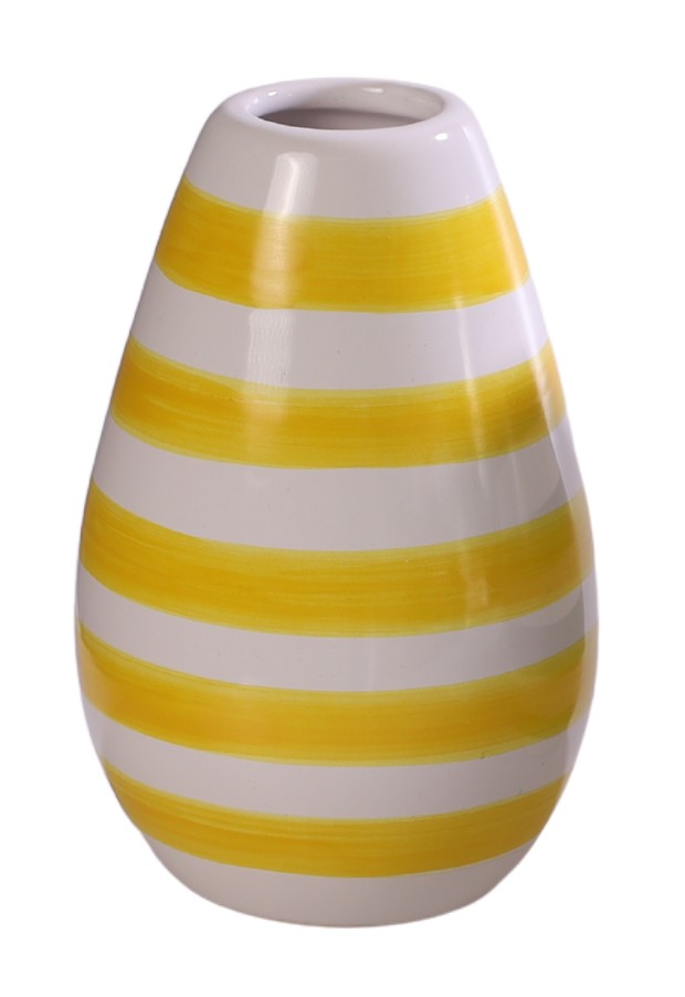 VASO RED.GOTA LISTRAS AMARELO