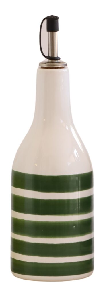 GARRAFA GR COM BICO STANDARD LISTRAS VERDES