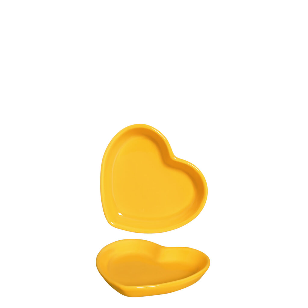 ADORNO CORAÇÃO MD AMARELO