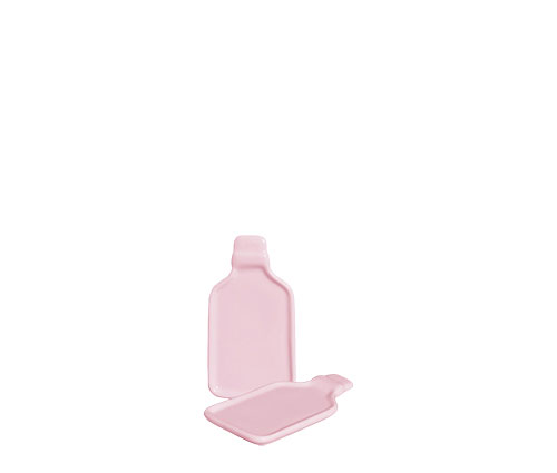 ADORNO PORTA LATA AZEITE ALGODAO DOCE ROSA