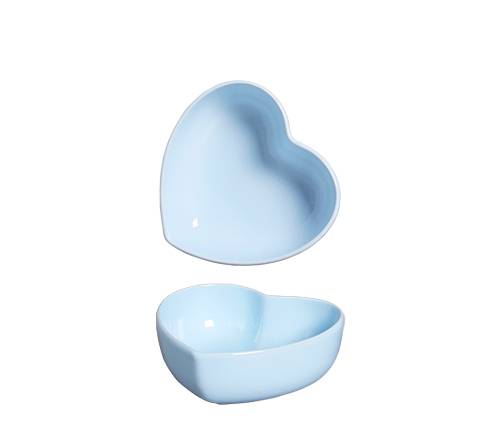 ADORNO CORAÇÃO MD FUNDO ALGODÃO DOCE AZUL