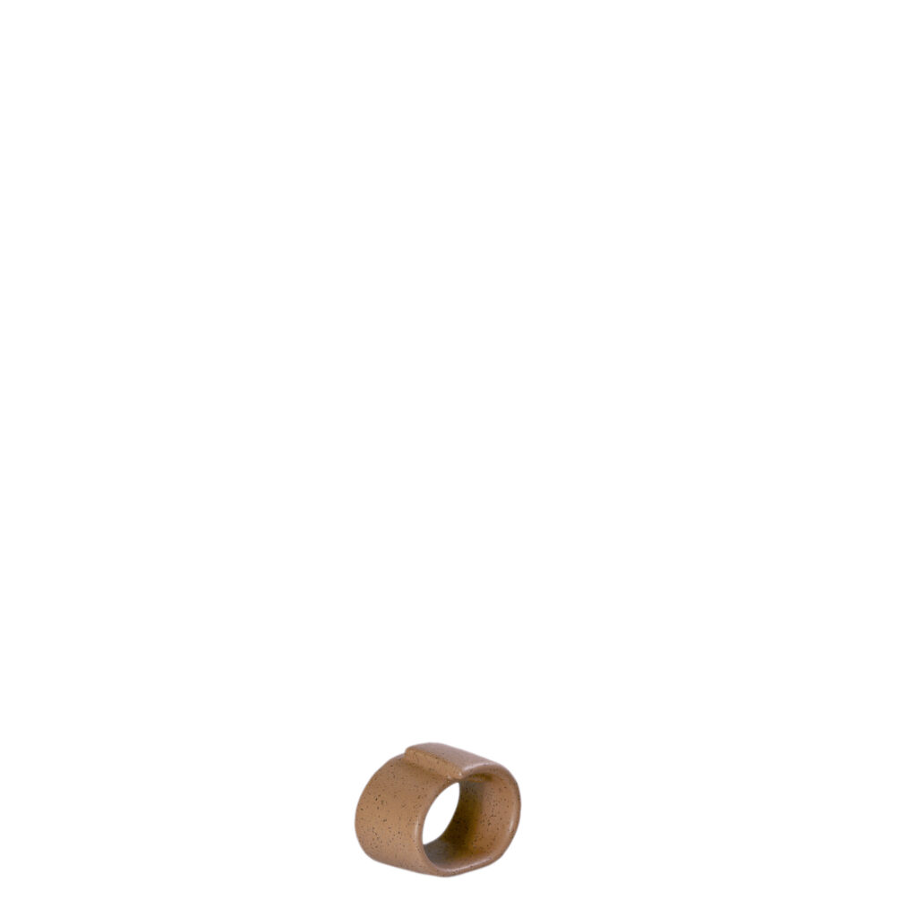ANEL GUARDANAPO TERRA CARAMEL
