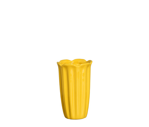 VASO RED. PÉTALAS ALTO AMARELO