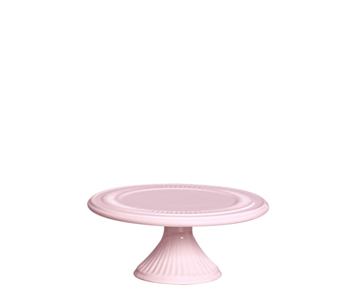 PRATO RED. PÉ GR. ALGODÃO DOCE ROSA
