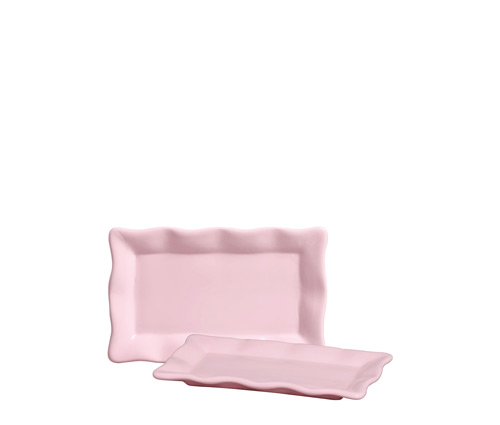BAND. RETANG. BABADO ALGODÃO DOCE ROSA