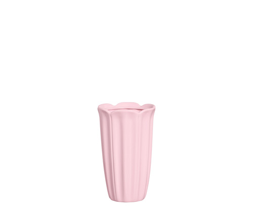 VASO RED. PÉTALAS ALTO ALGODÃO DOCE ROSA