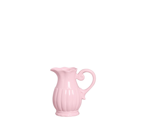 JARRA BABADO ALGODÃO DOCE ROSA