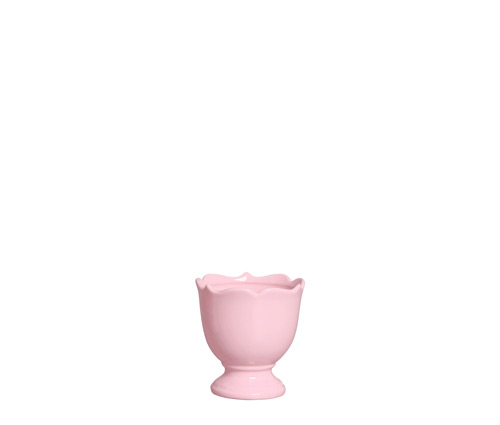 TAÇA RED. TULIPA PQ. ALGODAO DOCE ROSA