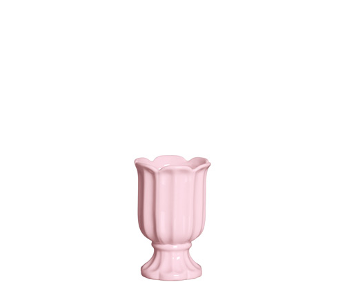 TAÇA RED.PÉTALAS MD ALGODAO DOCE ROSA